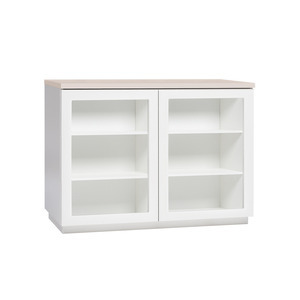 Anton A2.3 kaappi 100 cm, lasiovet