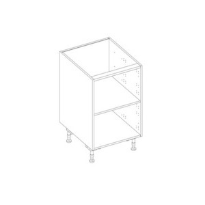 Kasattu Laatikostokaappi ilman laatikoita