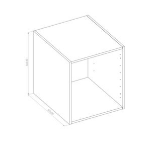Kasattu yläkomero 565x570