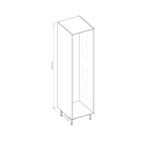 Kasattu Sokkelijalkakomero 2080 (1920)