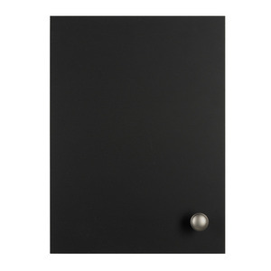 MDF-Ovi Matta musta