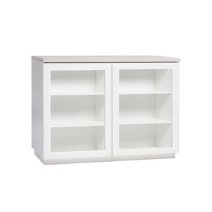 Anton A2.3 kaappi 100 cm, lasiovet