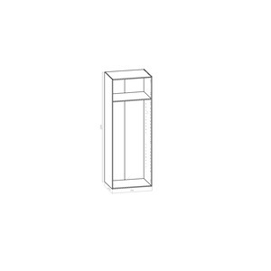 Sokkelijalkakomero 2360 (2200)