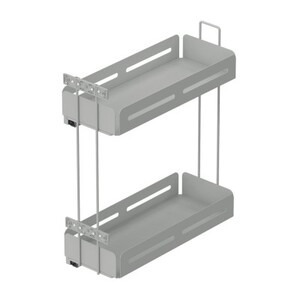 Unique tarvikevaunu 200 valkoinen