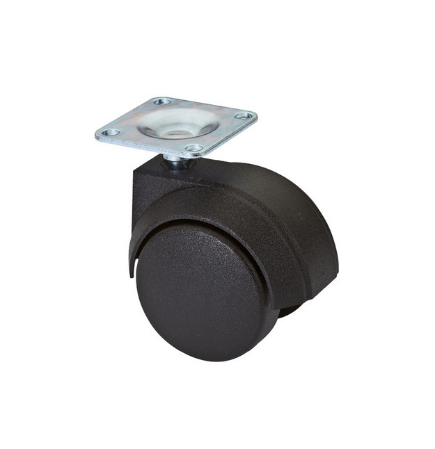 Kalustepyörä 561/50 mm musta 65 kg