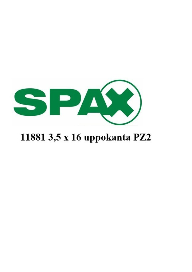 Puuruuvi Spax 3,5x16 uk